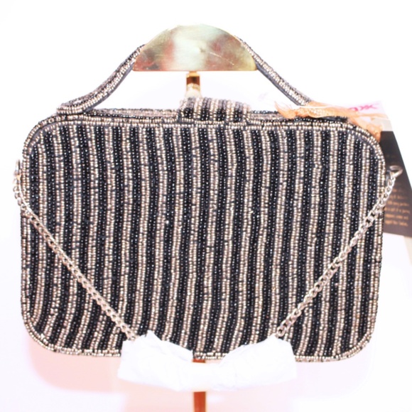 Mile High Made in India Beaded Clutch - Picture 3 of 5